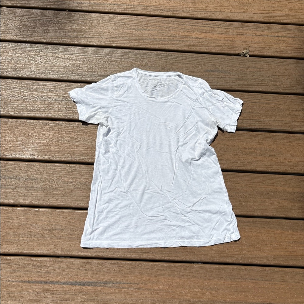 Ann Mashburn White Tissue T Shirt